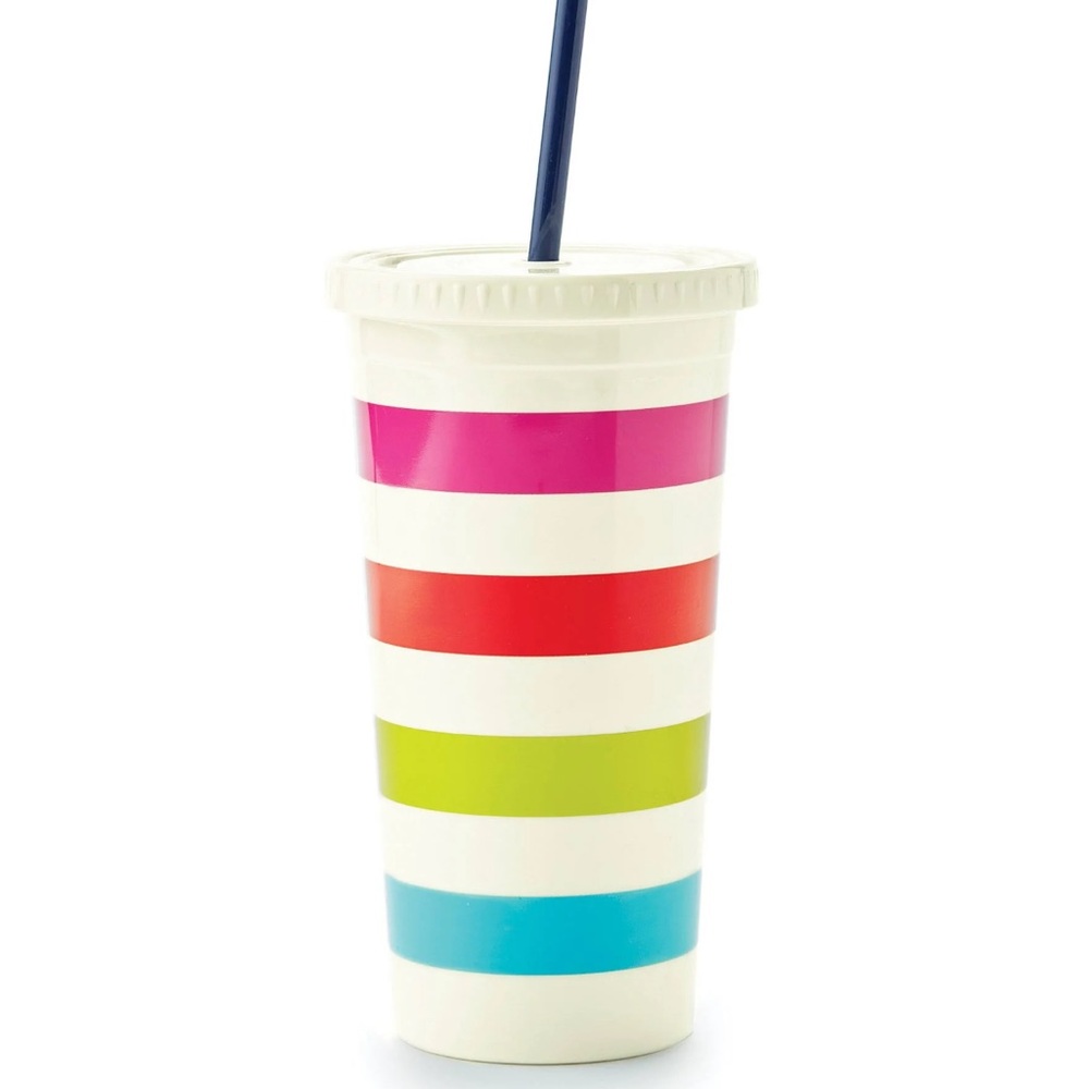 Kate Spade New York Candy Stripe Insulated Tumbler - Picture 3 of 10